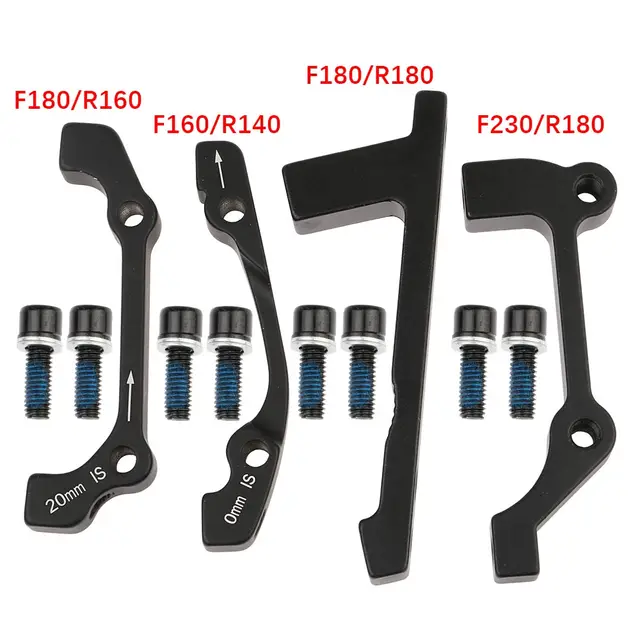 Disc Brake Caliper Mount Adapter IS/POST Front 160/180/203mm Rear 140
