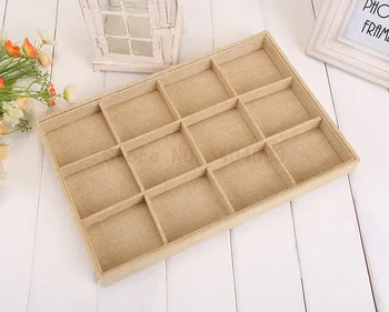 

Linen Jewelry accessory Display Tray with competitive price