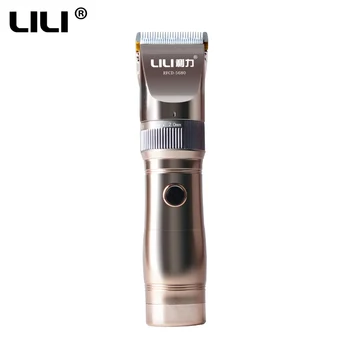 

100-240V Newly Design Hair Trimmer Titanium Ceramic Blade Hair Clipper Men's Hair Cutting Machine high quality