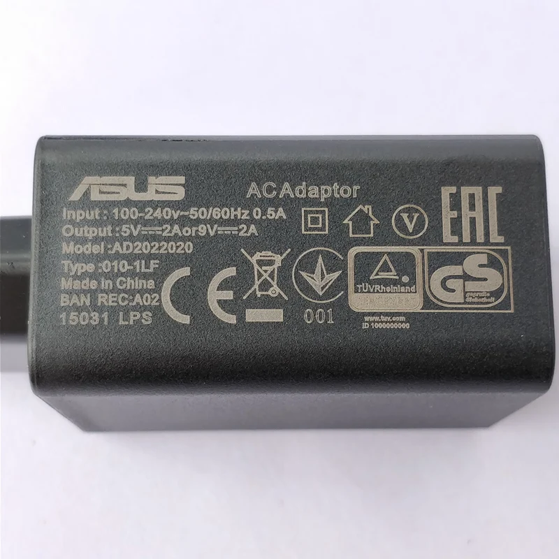 9 В/2 а qc 2,0 Быстрая зарядка usb адаптер стены путешествия ASUS Зарядное устройство Для Zenfone 2 ZE551ML Selfie/Go/3 Ultra Deluxe