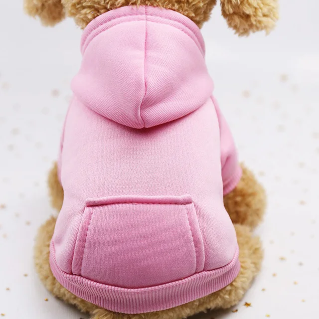 Свитера-худи для питомцев кошек, зимняя теплая одежда для кошек, пальто-куртка для маленьких кошек, костюмы для кошек, одежда для щенков, одежда для собак - Цвет: Pink