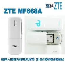 zte MF668A 3g беспроводной Интернет-карта 3g USB модем и 3g ключ карта данных 21 Мбит/с 850 МГц/1900 МГц/2100 МГц