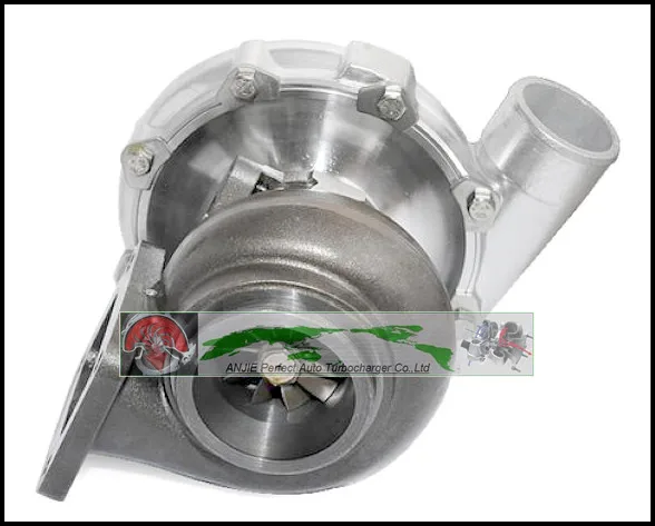 -Turbo Turbine oil cooled Turbocharger T76 T4 Turbine AR .68 Comp AR 0.80 800HP-900HP Turbo charger - (9)