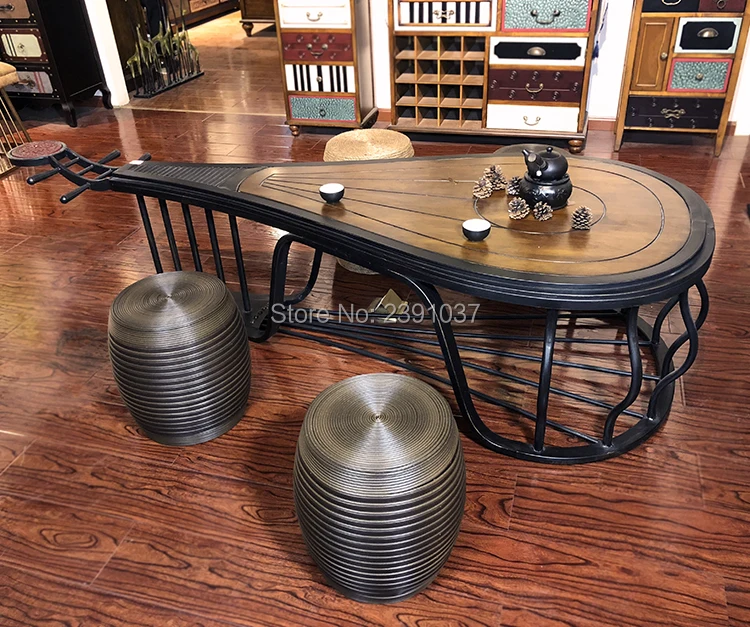 Китайский стиль Античный барабанный табурет японский стиль дзен скамейка табурет Пирс мебель для чайной/кабинета/гостиной