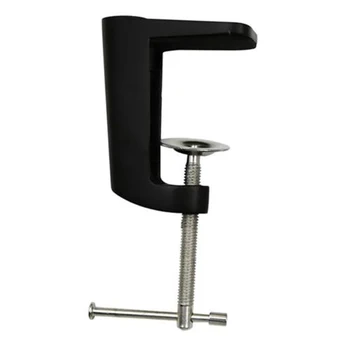 

1 Piece Stainless Steel Adjustable Arm Clamp Table Lamp Clip Desk Clamp