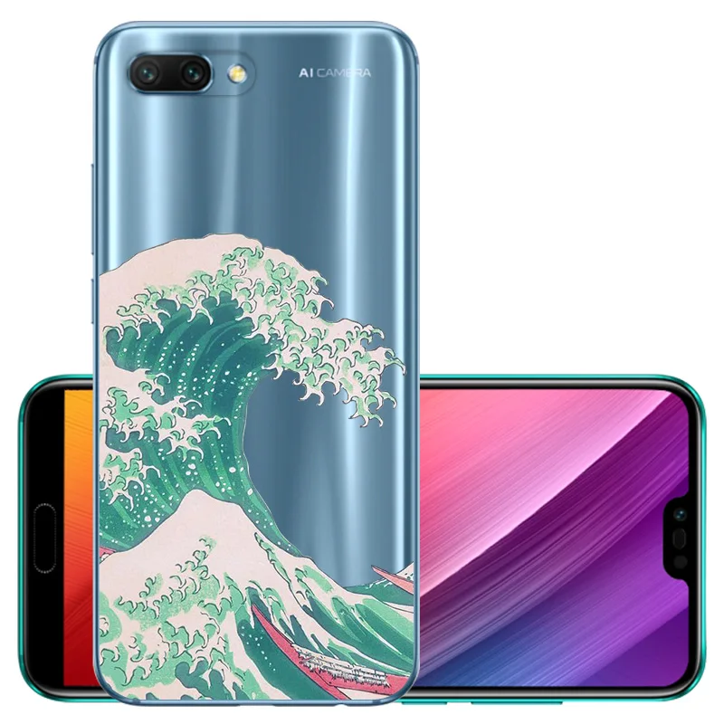 CROWNPRO Funda для huawei Honor 10 чехол s Силиконовый ТПУ для Honor10 5,8" мягкая задняя крышка прозрачный для huawei Honor 10 чехол для телефона TPU