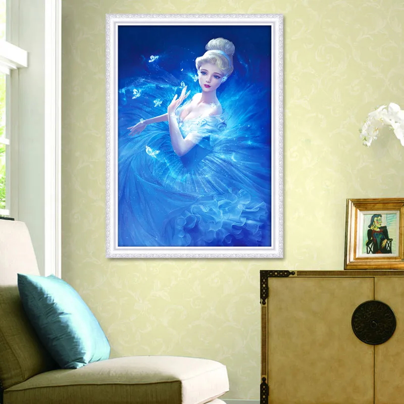 

Meian 5D Diamond painting, 3D DIY Diamond Embroidery,Diamond mosaic,girl,needlework,Crafts,Christmas,Butterfly decor