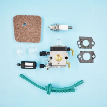 

Carburetor for STIHL FS55R FS55RC KM55 HL45 KM55R FS55 Air Filter Fuel Line