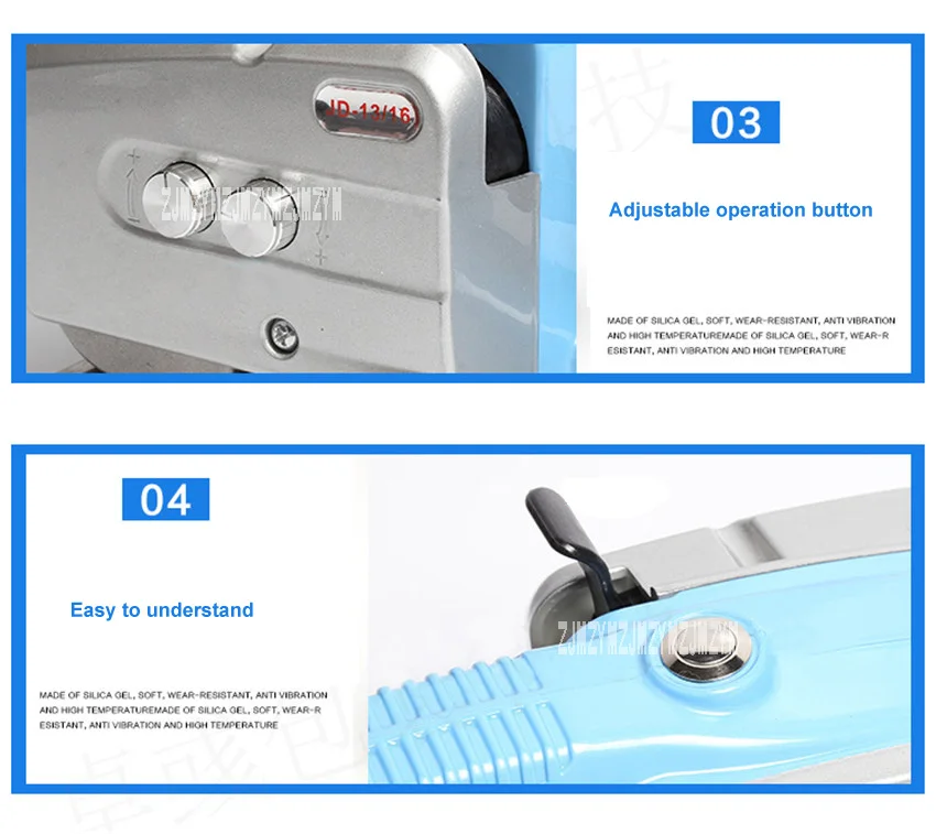 JD13/16 Портативный Электрический пресс Пластик Сталь ремень автоматическая связывая термоплавкий Упаковка Натяжителя уличная Рабочая