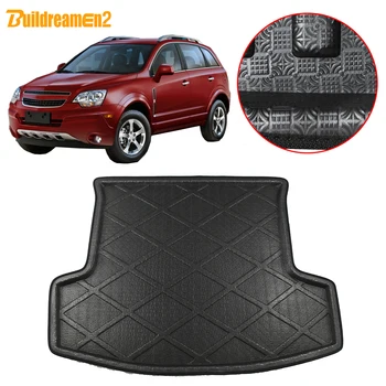 

Buildreamen2 Car Trunk Mat Tray Boot Liner Rear Cargo Pad Floor Carpet Mud For Chevrolet / Holden Captiva 7-Seat 2006-2017