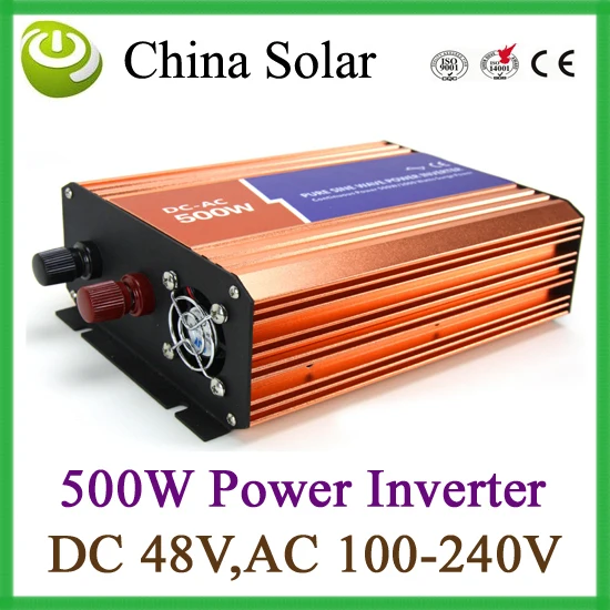 

500W Pure Sine Wave Power Inverter ,DC 48V ,AC 220V soar inverter