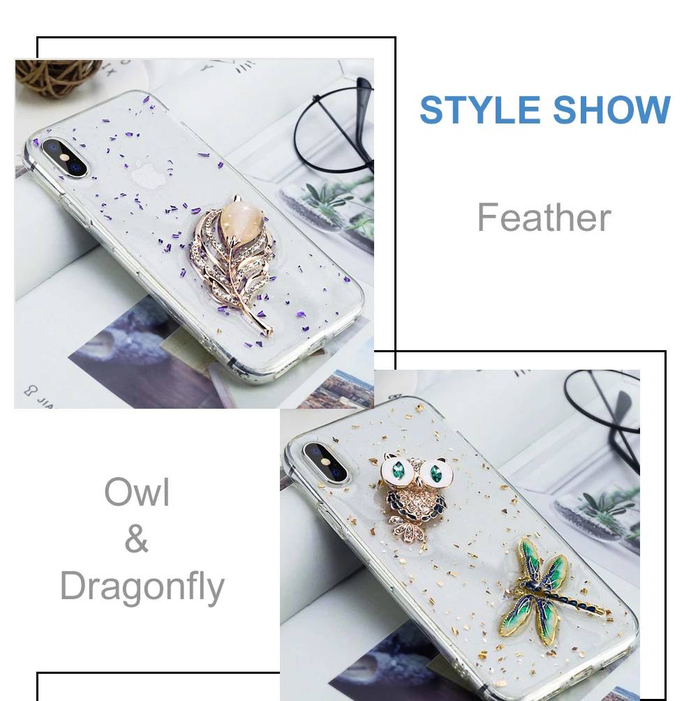 Ascromy-For-iPhone-X-Case-Luxury-Jewelry-Pearl-Glitter-Flower-Horse-Owl-Silicone-Cover-For-iPhone-Xs-max-8Plus-Coque-Accessories (4)