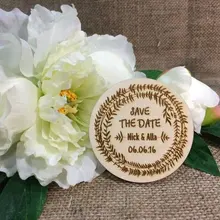 Пользовательские сохраните даты магнит, дерево сохранить даты, свадьба сохранить дату, свадебные аксессуары, тисненый магниты
