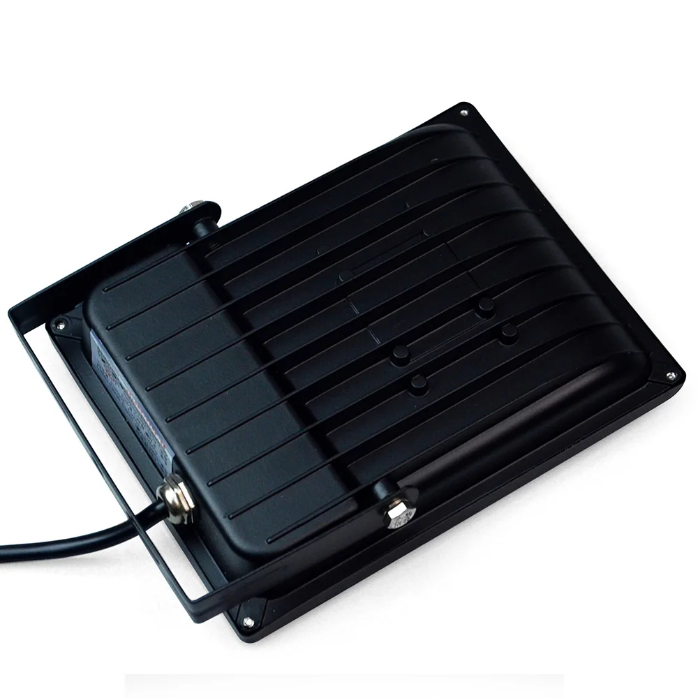 BREFILI 220V 100W Светодиодный прожектор светильник IP66 Водонепроницаемый Проект Светодиодный точечный светильник мощностью 10 Вт, 20 Вт, 30 Вт, 50 Вт Светодиодный прожектор светильник для наружного сада рекламный щит