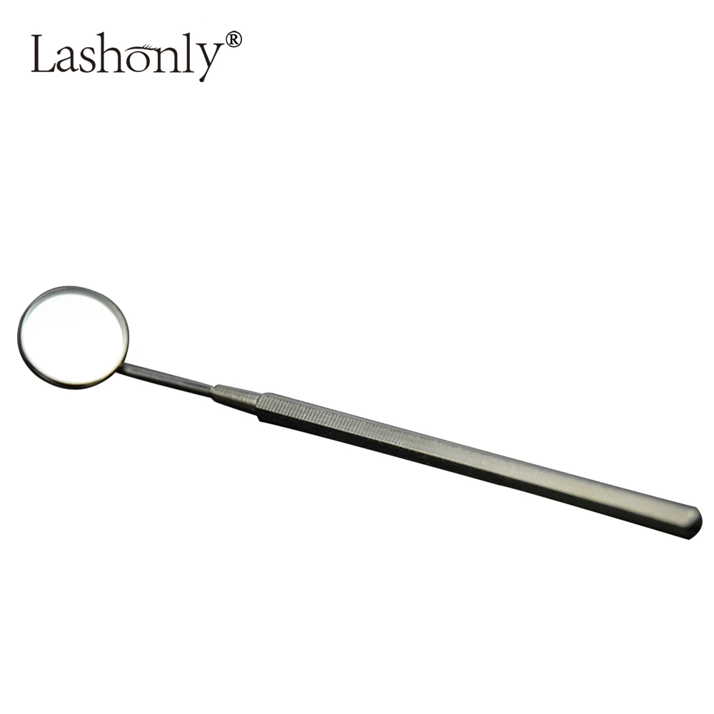 Нержавеющая сталь Зубное зеркало для проверки наращивания ресниц Применение Инструменты для ресниц