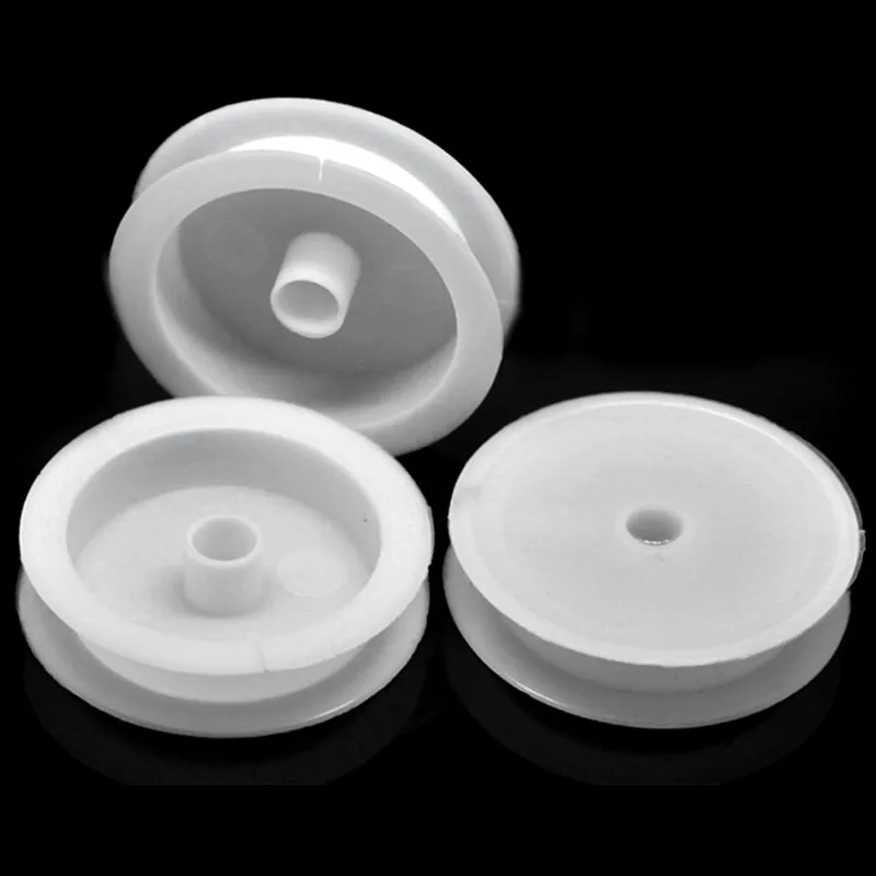 Buy 20Pcs White Round Empty Plastic Spools For Beading