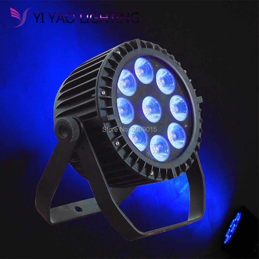 9X18W led Par ОСВЕЩЕНИЕ профессиональная сценическая DJ оборудование|Эффект освещения