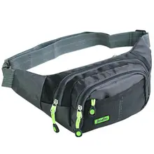 Novo saco de lona unissex fanny pacote cintura hip cinto bolsa bolsa bolso viagem correndo esporte bum alta qualidade à prova dwaterproof água