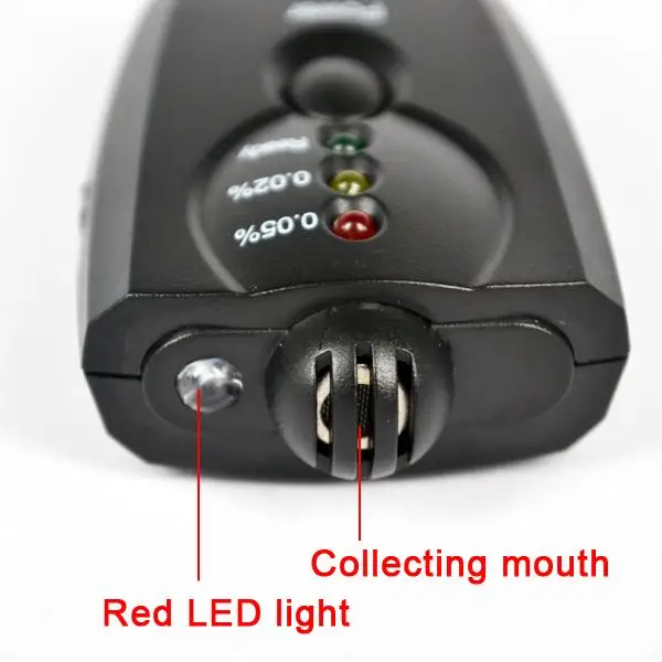 Портативный алкотестер дыхания Мини цифровой брелок с алкотестером красный светильник светодиодный светильник-вспышка детектор алкоголя анализатор алкоголя dfd