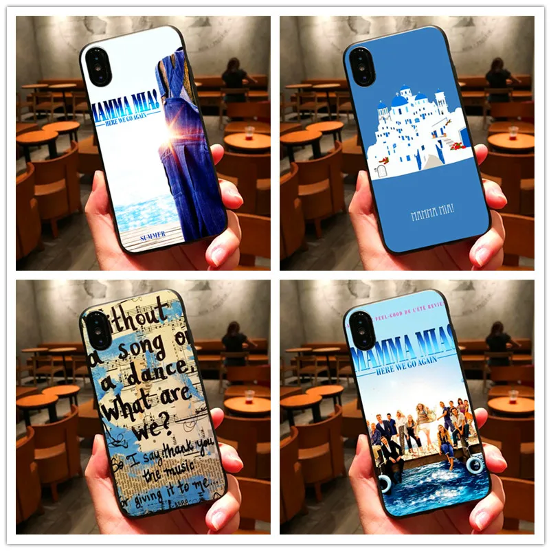 

Mamma Mia! Here We Go Again soft TPU Silicone phone case for iphone 6 7 8 plus X10 5 cover cases