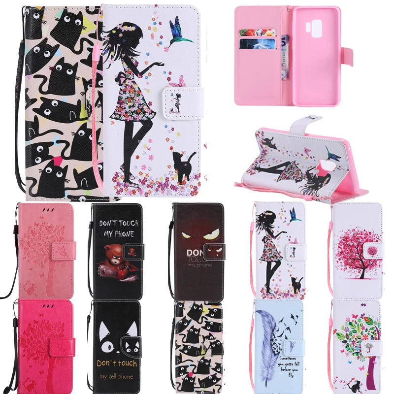 

Flip PU Phone Cases Emboss Rose Retro PU Leather Flip Wallet For Samsung Galaxy A3 A5 2016 2017 A8 2018 SM-A530 Back Case Cover