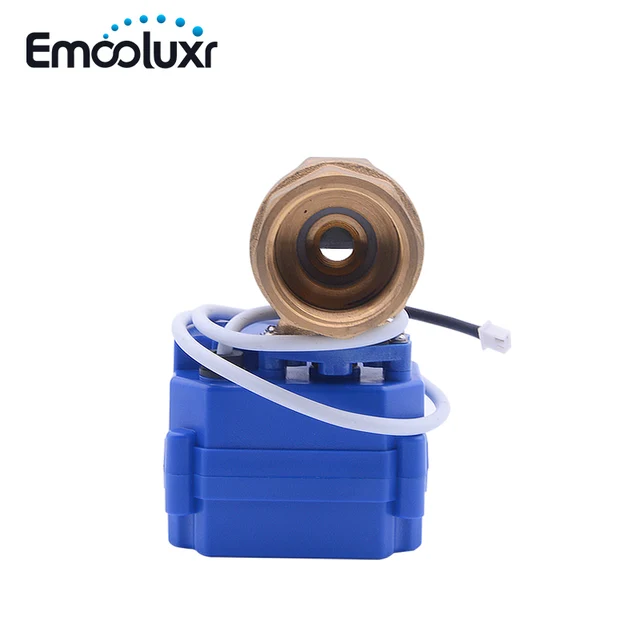 CR03 Electronic Motorized Valve BSP Brass Faucet DN15 DN20 DN25 for Water Leakage Alarm System WLD-805,WLD-806(CWX-15Q) 4