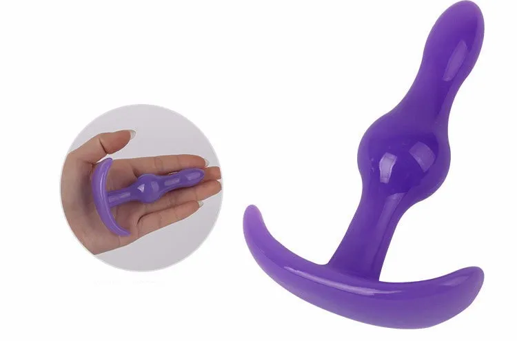 Silicone Plugs for Unisex With Small Anus Sierra Beads G-Point Posterior Masturbation Apparatus Adult
