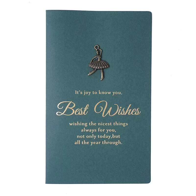 105 мм* 172 мм набор букв бумажный конверт винтажная металлическая декоративная поздравительная открытка конверты для пригласительных открыток Свадебный конверт - Цвет: Ballet Girl