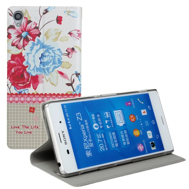 

For Sony Xperia Z3 Case Capa Shell Cover Funda for Sony Z1 Z2 Z3 Cases Cover Coque Flip Ultrathin PU Leather Covers Fundas Etui
