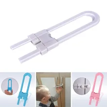Детская безопасность замок u-образный безопасности для шкафа для детского шкафчика двери ящика S7JN