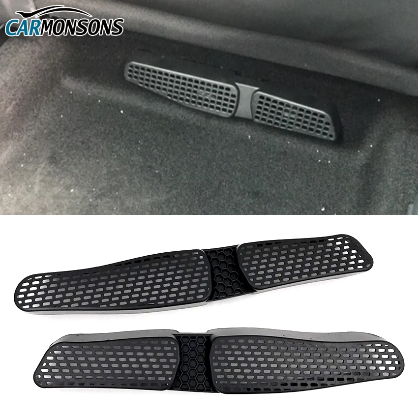 

Carmonsons Under Seat Air Vent Outlet Conditioning Protective Cover for Volkswagen VW Golf MK7 Passat B8 Accessories Car Styling