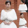 2022 Hot Sale Fashion Elegant Warm Faux Fur Ivory Bolero Wedding Wrap Shawl Bridal Jacket Coat Accessories Pearl OJ00188 ► Photo 2/6
