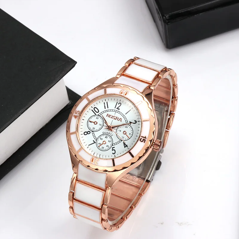 Женские часы из розового золота, полностью стальные женские часы для женщин, женские наручные часы, bayan kol saati reloj mujer