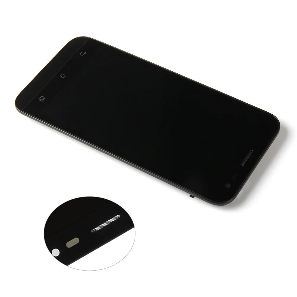 Cena Oryginał dla ASUS Zenfone 2 Laser ZE500KL wyświetlacz LCD ekran dotykowy z ramką ASUS ZE500KL ZE500KG Z00ED wyświetlacz gwarancja