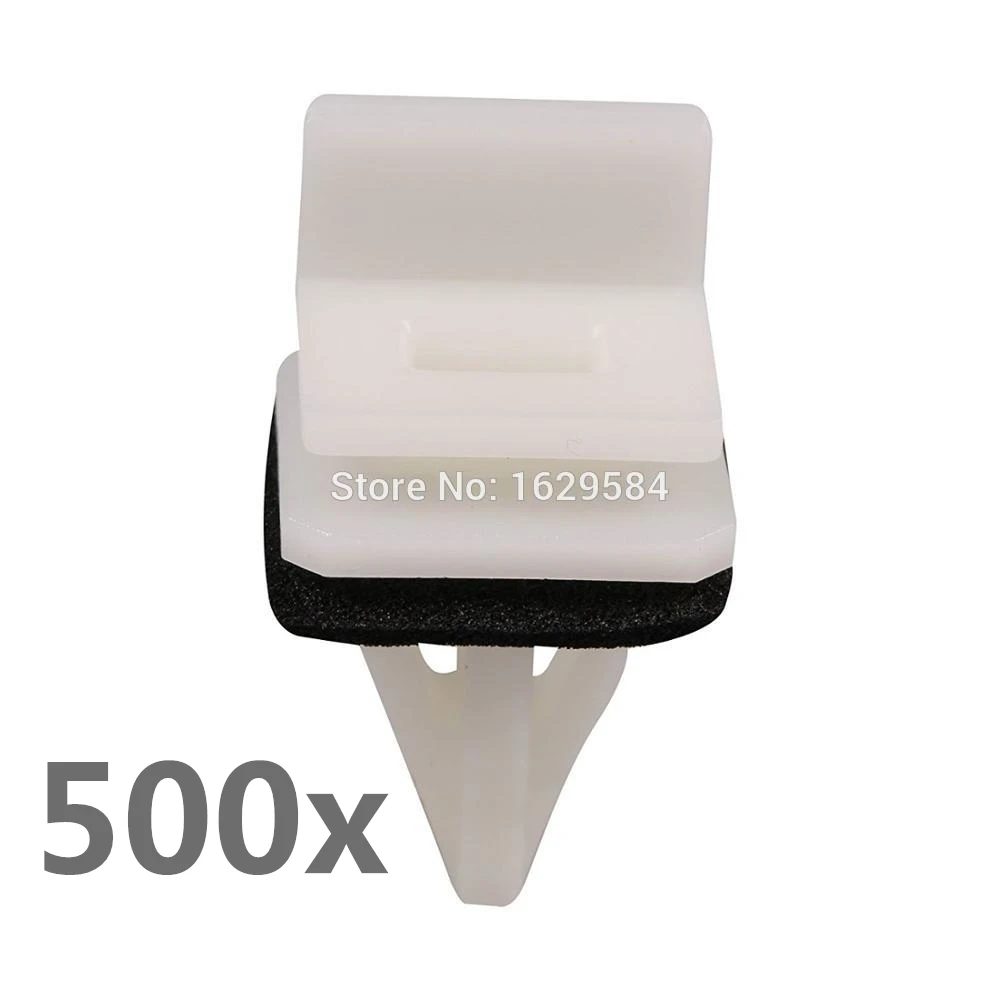

500 шт., нейлоновые клипсы 91513-SM4-000 для Honda Accord Civic