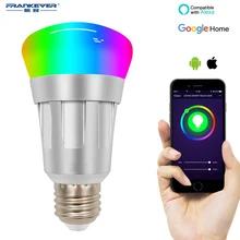 FRENKEVER Smart Bulb E26 Base Warm Bulbs LED Light Timing Function with Alexa & Google Home WIFI APP Remote Control FK-PH505GZ