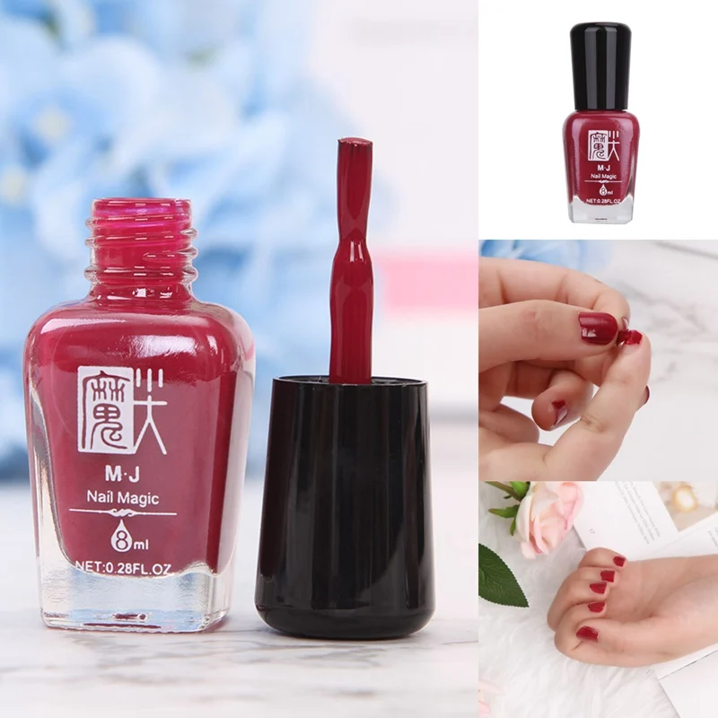 Non toxic Soak Off Nail Polish Water based Sequins Nail Gel 8ml Quick