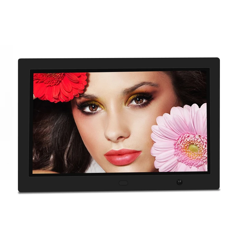 

10inch 1024x60 digital photo frame with motion sensor video loop player frame