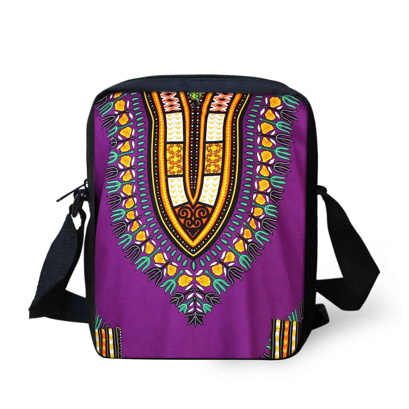 FORUDESIGNS, африканская традиционная сумка-мессенджер для девушек, женская сумка, маленькая сумка через плечо с клапаном, сумка-кошелек - Цвет: T0467E
