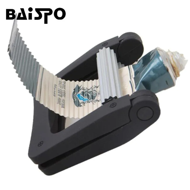 

BAISPO portable Plastic Toothpaste Dispenser Squeezer Bath Toothbrush Holder Bathroom Accessories sets Products Rolling Squeezer