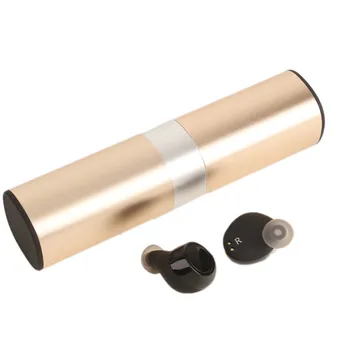 

Bluetooth earphone S2 Portable Twin wireless earphone Stereo surround sound Bluetooth 4.2 Charging box