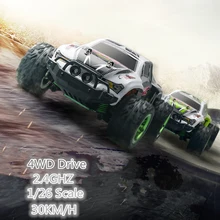Новинка 2017 Bigfoot RC Car 2.4 г 4WD моделирование гоночный автомобиль 1/26 Внедорожник Багги электронная модель игрушки Kid подарок против 2098b