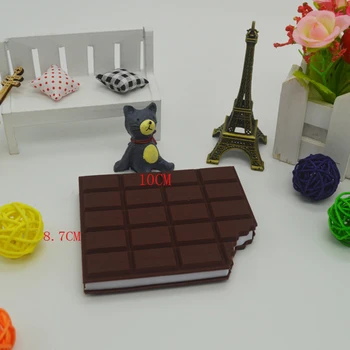 

1Pcs Chocolate Shape Convenient Stationery Notebook Individualized Memo Pad Diy Cover Notepad Student Stationery School Supplies