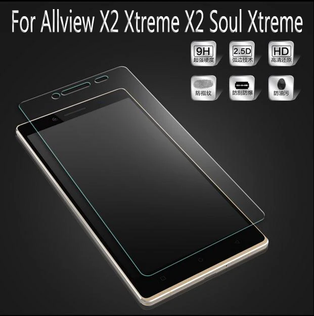 Nano/закаленное стекло Защита экрана для Allview X2 Xtreme Soul Бесплатная доставка Ультра
