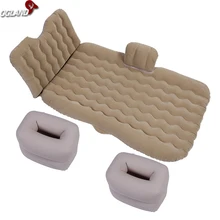 OGLAND New Design Lengthen Car Air Inflation Travel Bed Mattress for Universal Car Back Seat Support