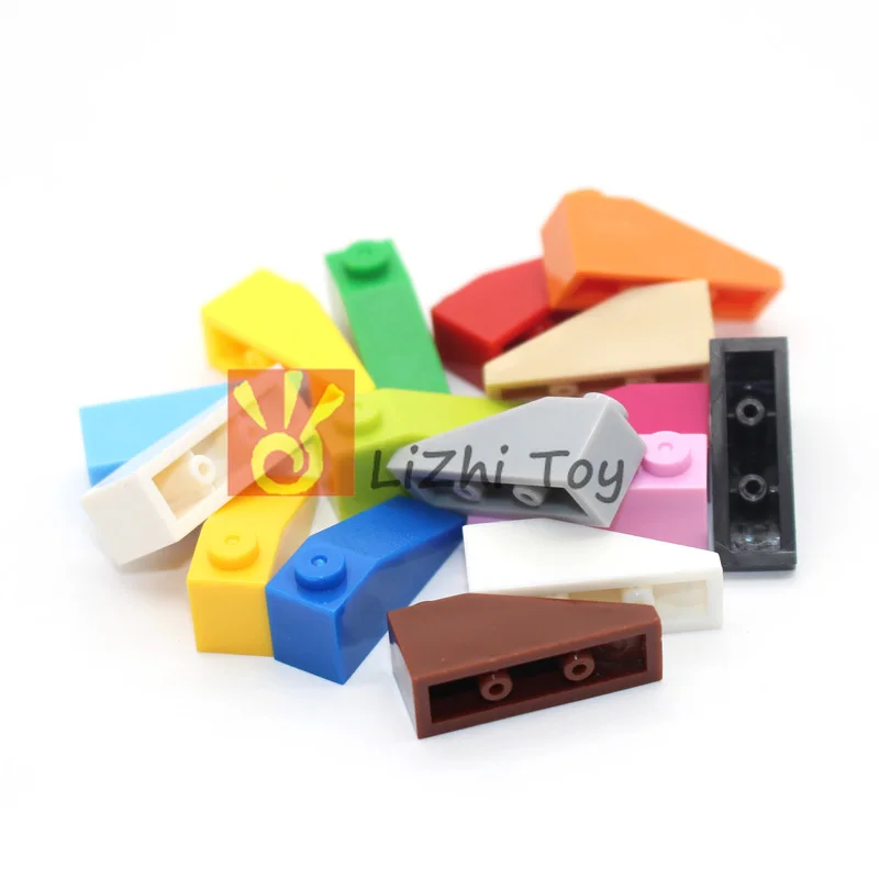 

MOC Slope Brick 1*3 4286 DIY Enlighten Block Bricks Compatible with Assembles Particles 300pcs