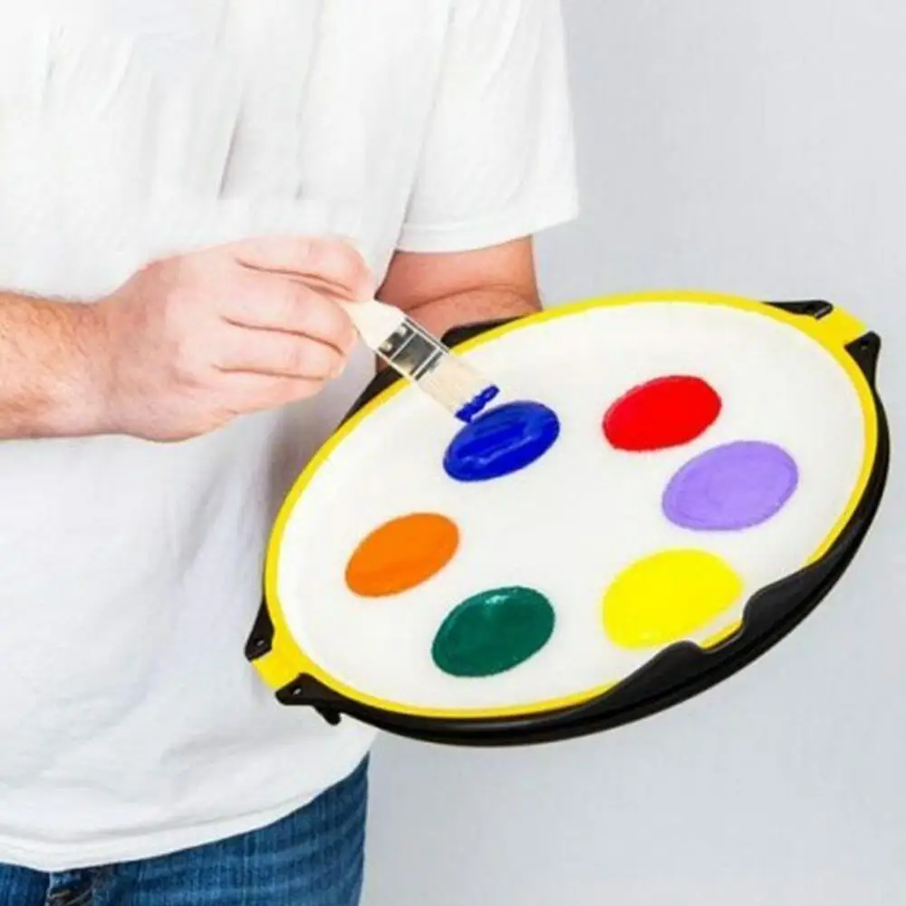 

Multi-Function Anti Gravity Non-Slip Paint Tray Palette for Easy Painting Brush Tray