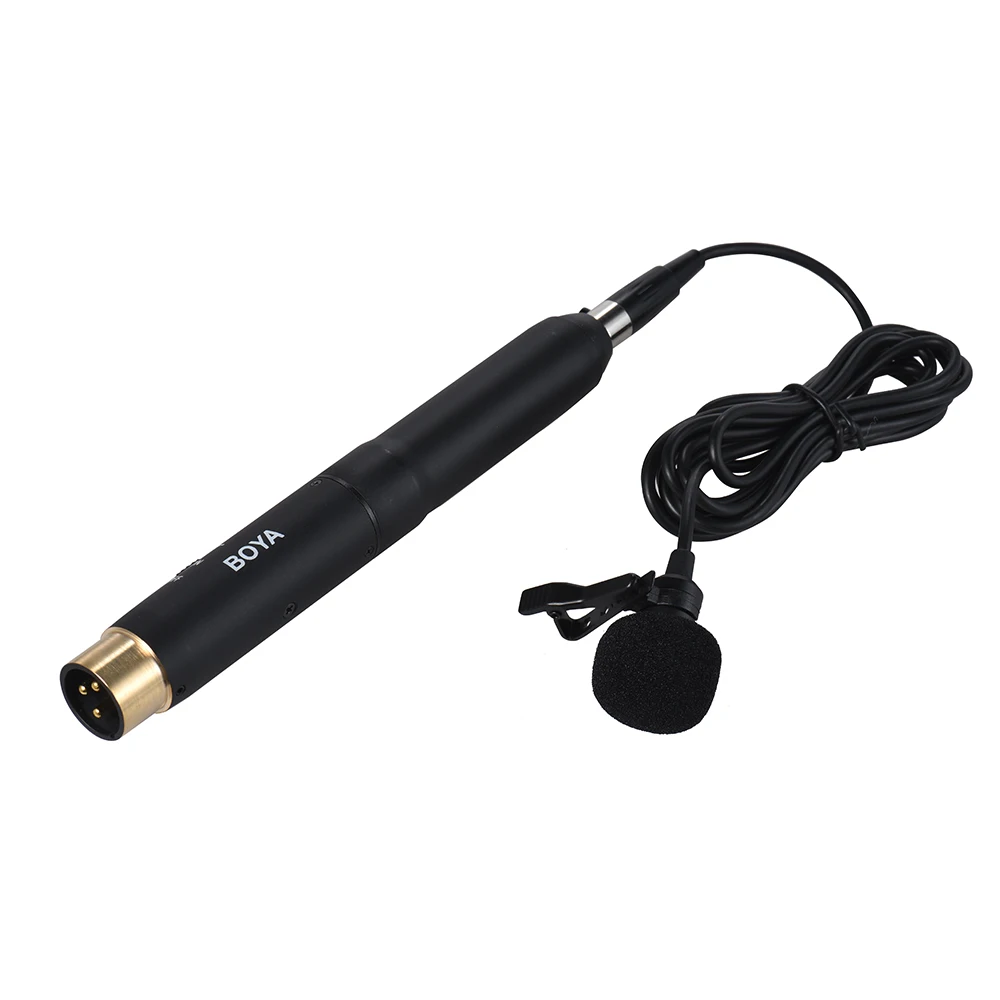 BOYA BY M11OD Omni directional Lavalier Condenser Microphone System for Theater Interview Film