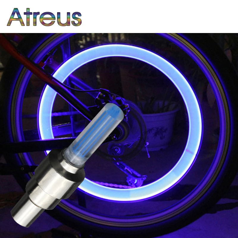 Крышка клапана автомобильных и мотоциклетных шин Atreus светодиодсветодиодный для