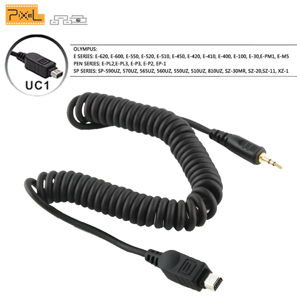 PIXEL CL UC1 Wireless Remote Control Shutter Release Cable For Olympus E620 E550 E520 E510 E450